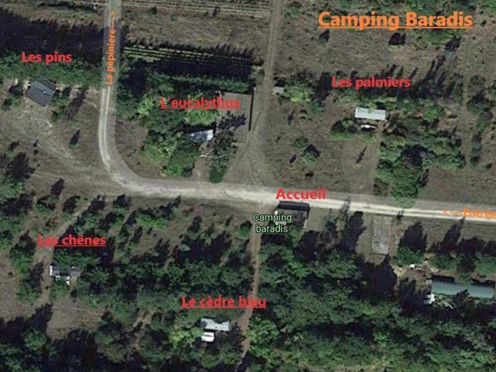Camping Baradis Commensacq Dış mekan fotoğraf